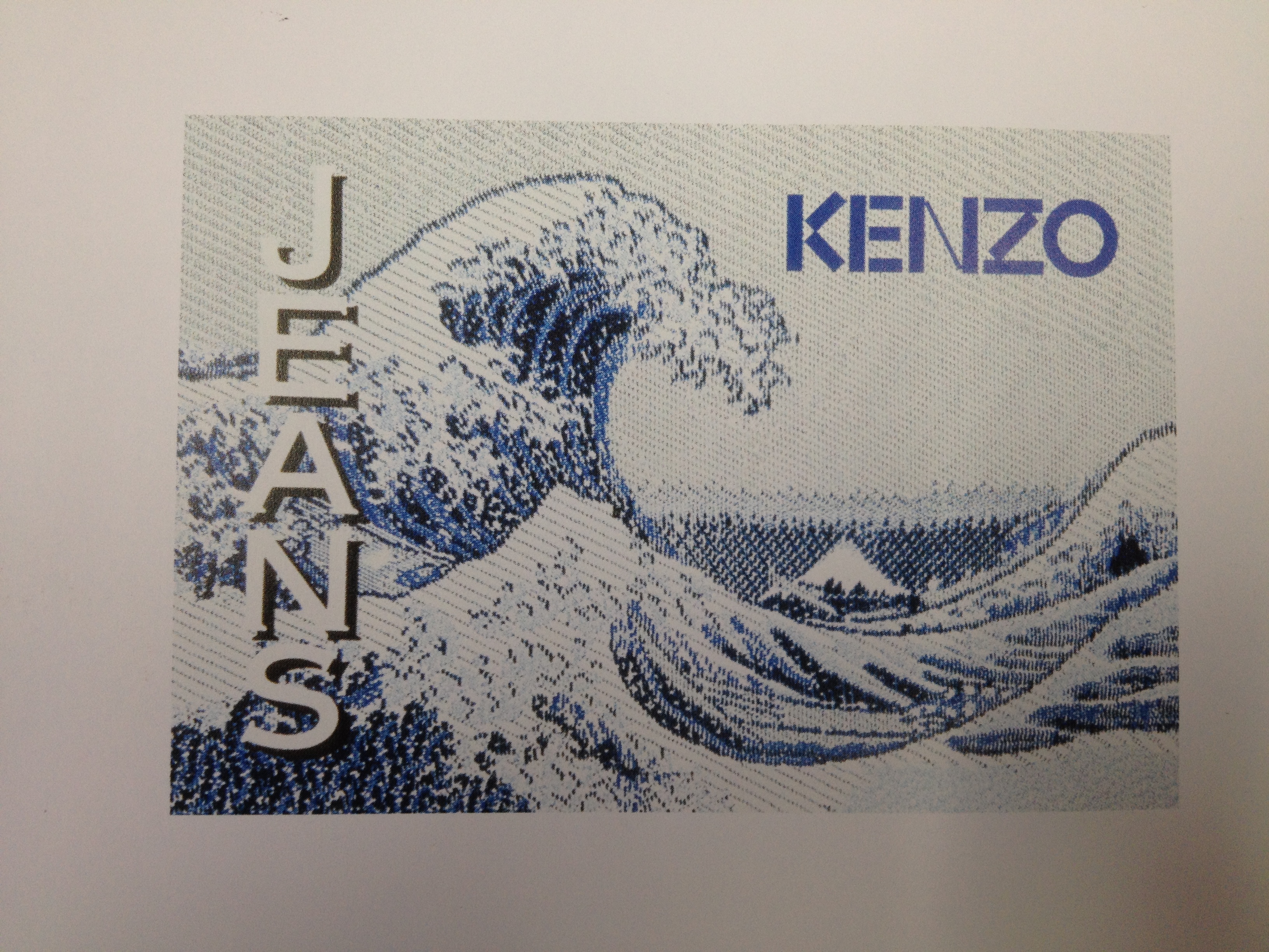 kenzo hokusai wave